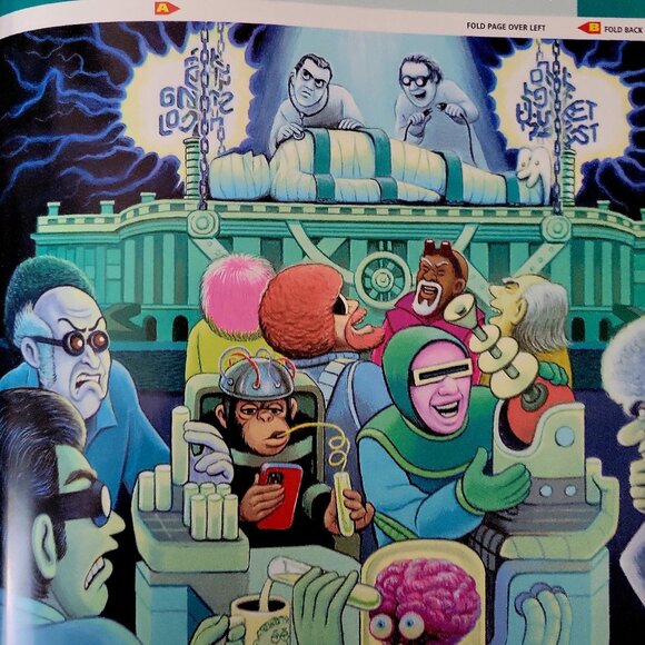 MAD Magazine #45 October 2025 Halloween Monster Horror Issue + Free Alfred Print - Picture 6 of 6